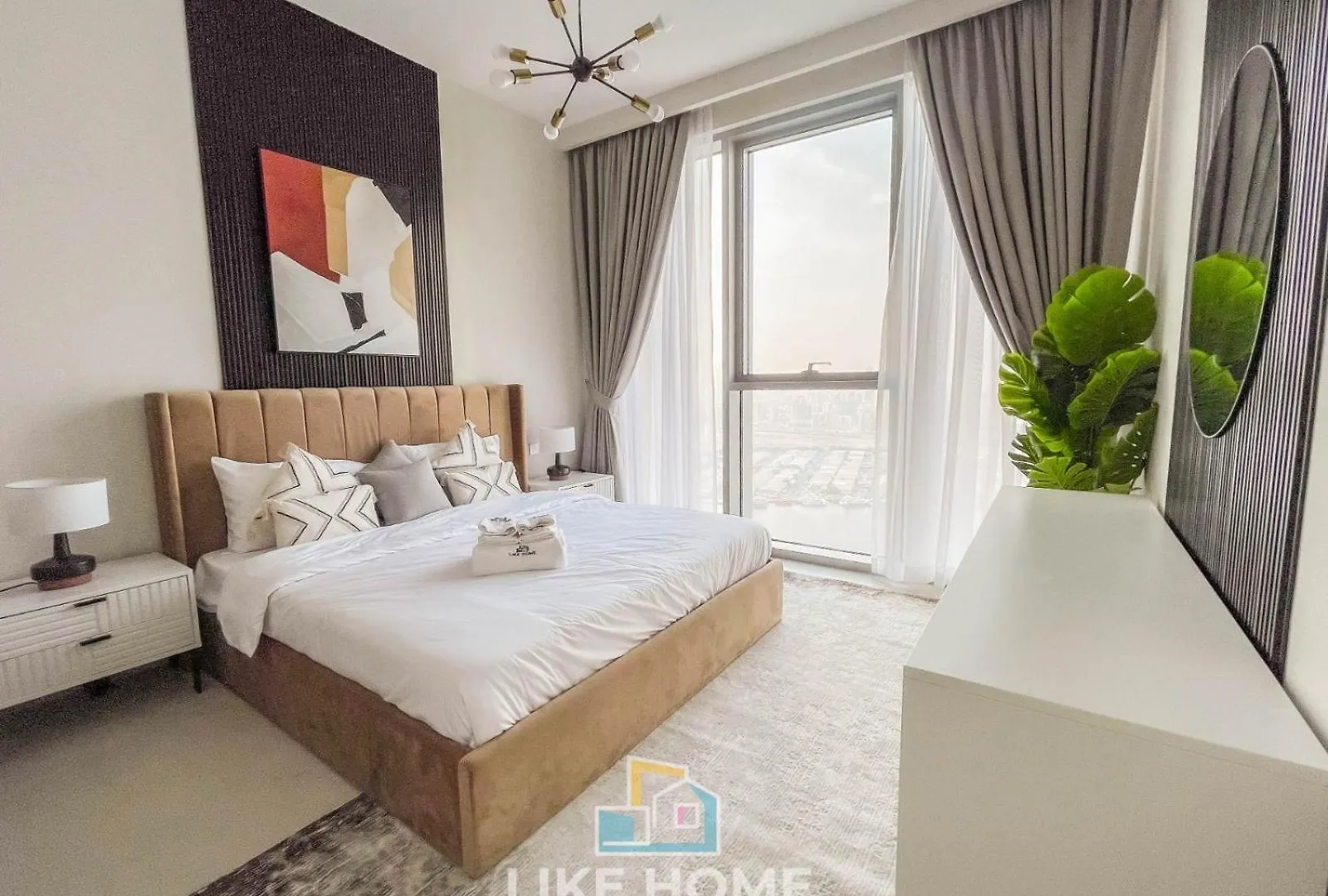 Like Home - 4303 Elegant 1-Bedroom Apartment With Creek Harbour Views Ντουμπάι 0*,